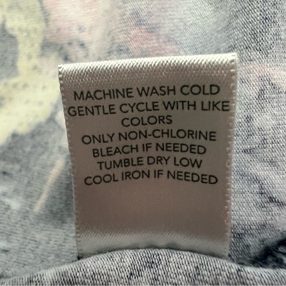 CJ Banks Women’s Full Zip Jacket/Blazer Sz 1X (14/16) Multi Color Floral Print - Picture 9 of 12